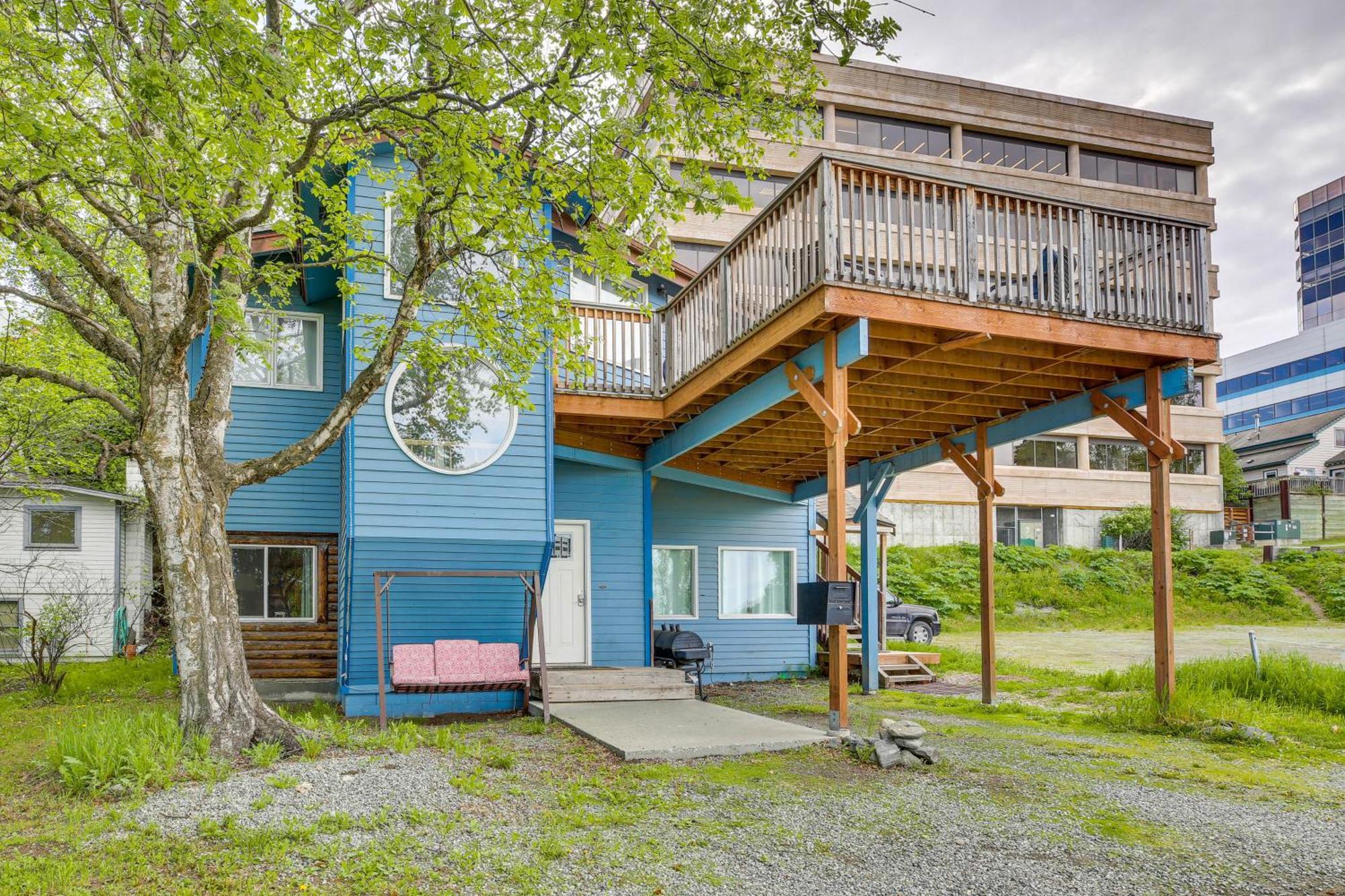 Rustic Anchorage Hideaway Walk To Coastal Trail! Apartamento Exterior foto